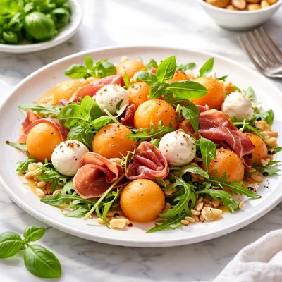 Image of Cantaloupe Salad Insalata Di Melone