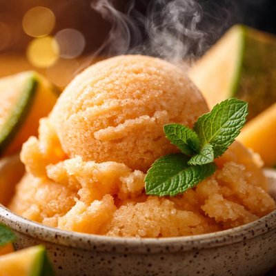 Image of Cantaloupe Sherbet