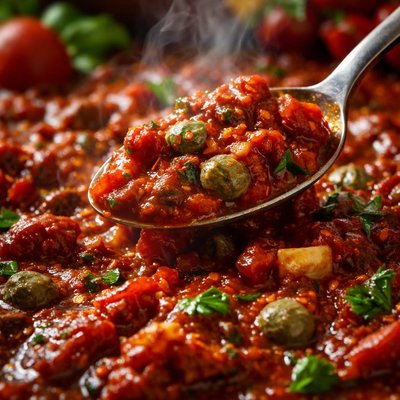 Image of Capers Sun Dried Tomato Pasta Sauce