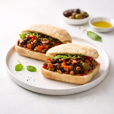 Image of Caponata Picnic Sandwiches