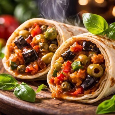 Image of Caponata Wraps