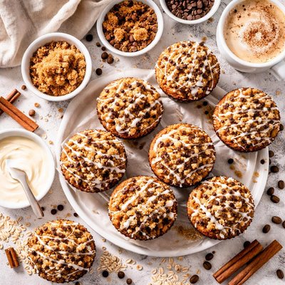 Image of Cappuccino Crunch Muffins