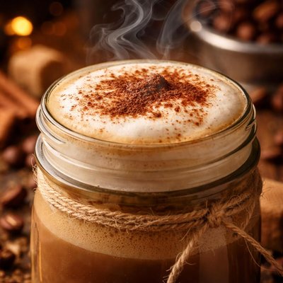 Image of Cappuccino in a Jar