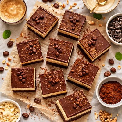 Image of Cappuccino Nanaimo Bars