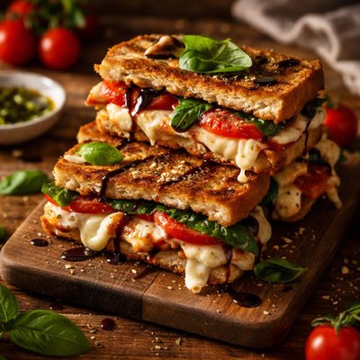 Image of Caprese Grilled Cheese