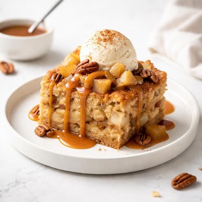 Image of Caramel Apple Bread Pudding