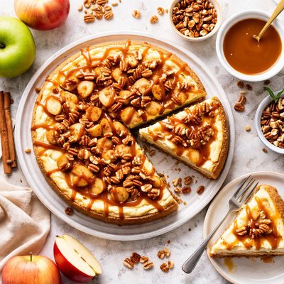 Image of Caramel Apple Cheesecake
