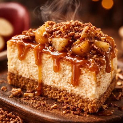 Image of Caramel Apple Cheesecake from the Farmhouse