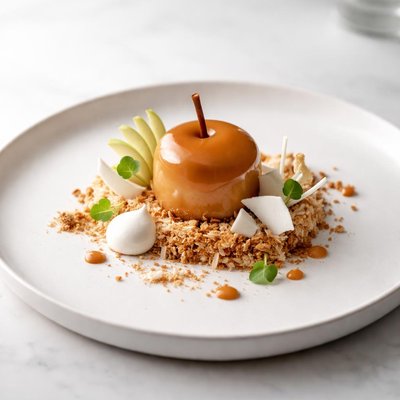 Image of Caramel Apple Coconut Dessert