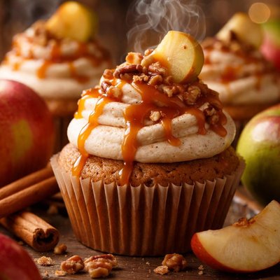 Image of Caramel Apple Cupcakes