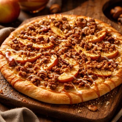 Image of Caramel Apple Dessert Pizza