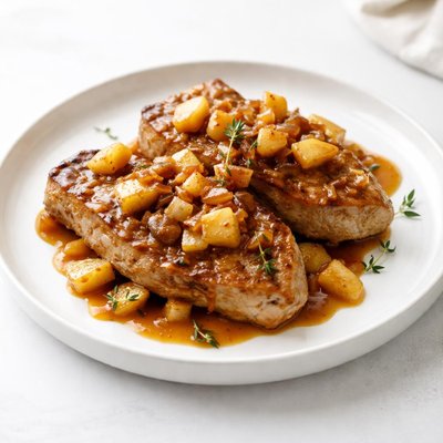 Image of Caramel Apple Pork Chops