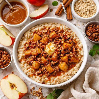 Image of Caramel Apple Porridge Oatmeal