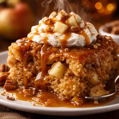 Image of Caramel Apple Pudding Cake