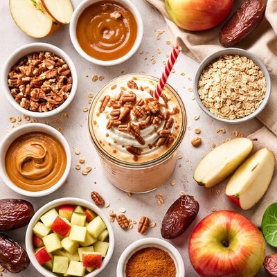 Image of Caramel Apple Shake Raw Food
