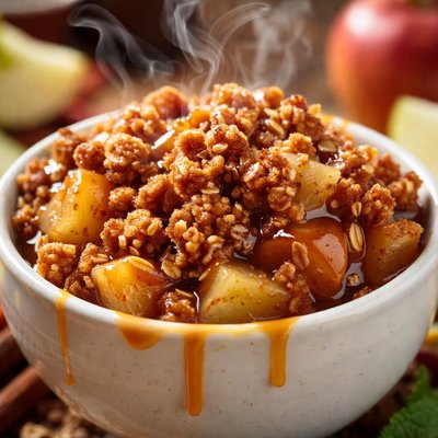 Image of Caramel Apple Streusel Microwave