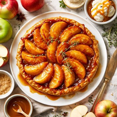 Image of Caramel Apple Tarte Tatin