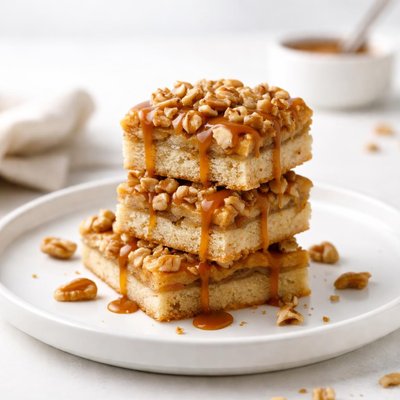 Image of Caramel Apple Walnut Squares