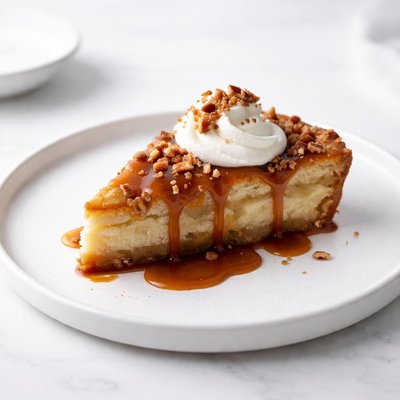 Image of Caramel Bread Pudding Pie