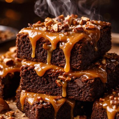 Image of Caramel Brownies