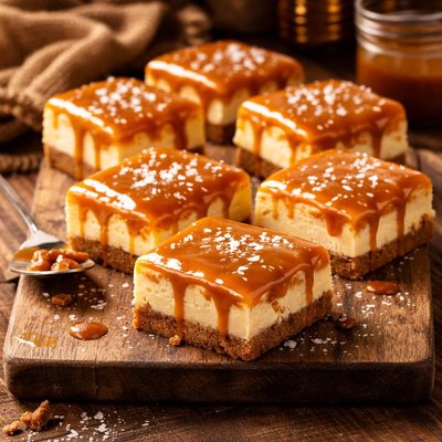 Image of Caramel Cheesecake Bars