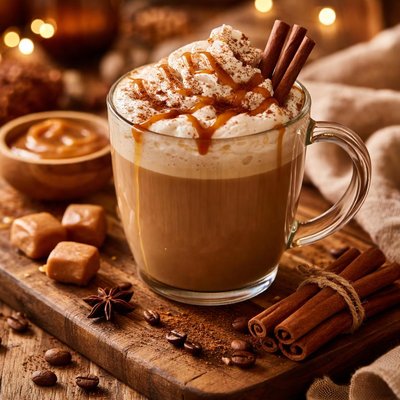 Image of Caramel Cinnamon Latte