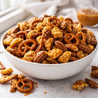 Image of Caramel Crispix Mix
