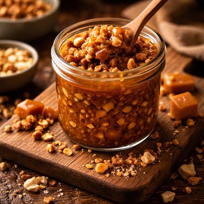 Image of Caramel Crunch Ice Cream Topping