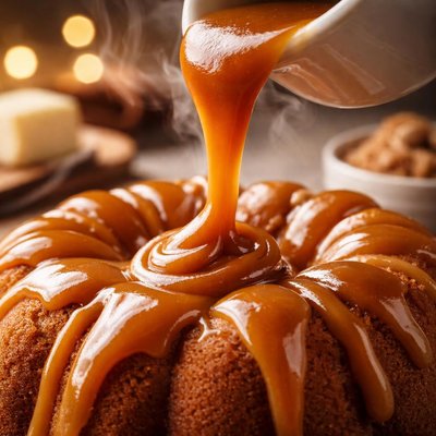 Image of Caramel Drizzle for Bundt Cakes