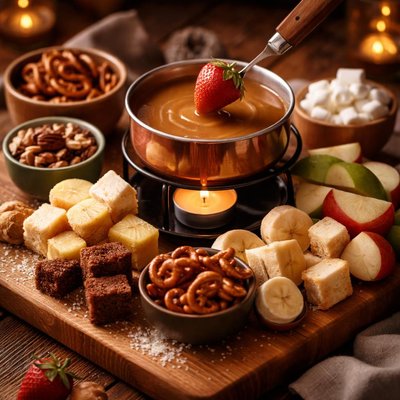 Image of Caramel Fondue for Four