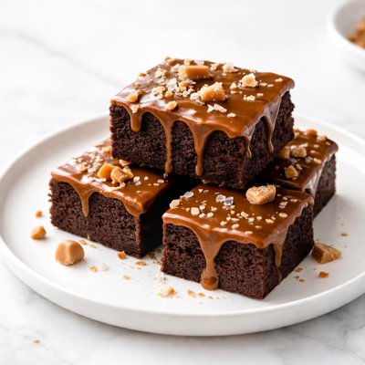 Image of Caramel Fudge Brownies