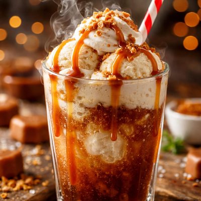 Image of Caramel Ice Cream Soda