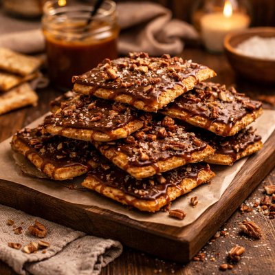 Image of Caramel Matzo Crunch