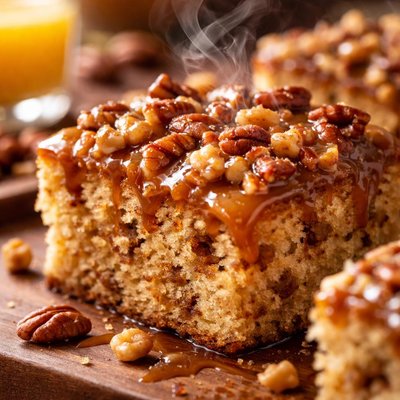 Image of Caramel Nut Breakfast Cake