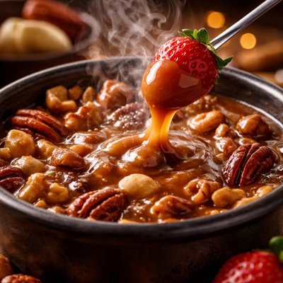 Image of Caramel Nut Fondue