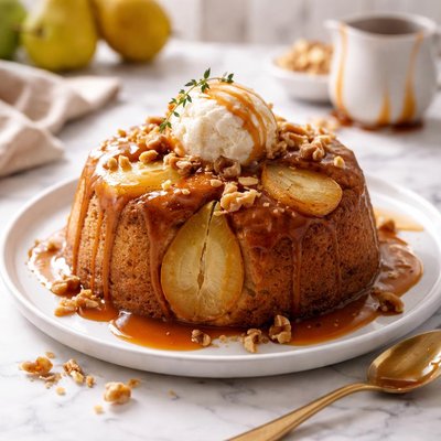 Image of Caramel Pear Pudding