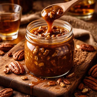 Image of Caramel Pecan Bourbon Sauce