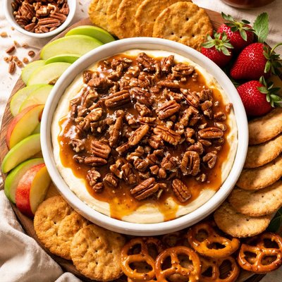 Image of Caramel Pecan Cheese Dip
