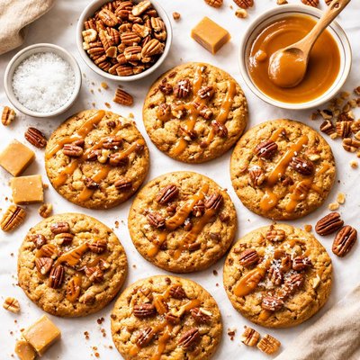 Image of Caramel Pecan Cookies