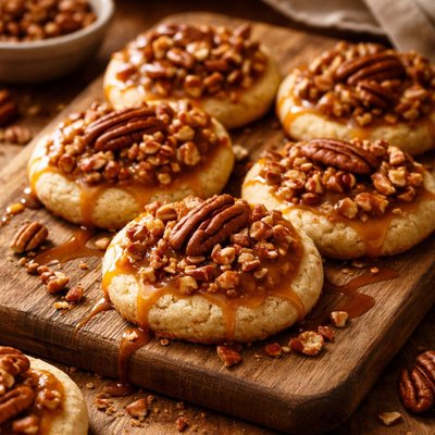 Image of Caramel Pecan Sticky Bun Cookies