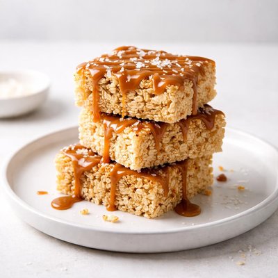 Image of Caramel Rice Krispies Bars