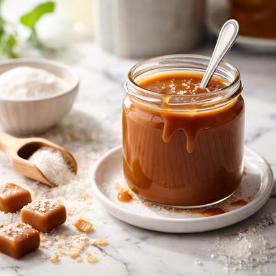 Image of Caramel Sauce with White Sugar