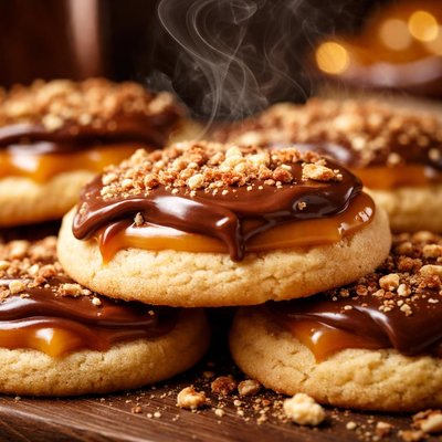 Image of Caramel Twix Cookies