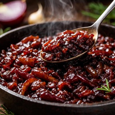 Image of Caramelised Red Onion Chutney Recipe