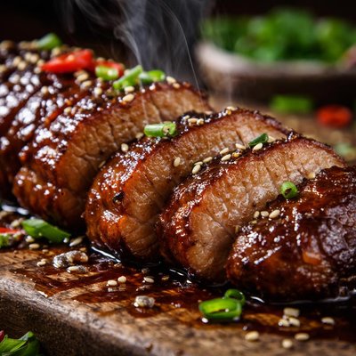 Image of Caramelised Soy Pork Tenderloin