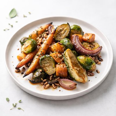 Image of Caramelized Autumn Roasted Vegetables