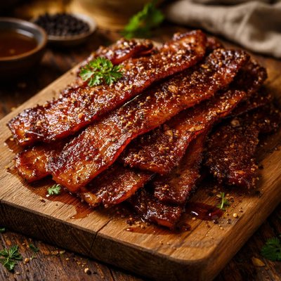 Image of Caramelized Bacon