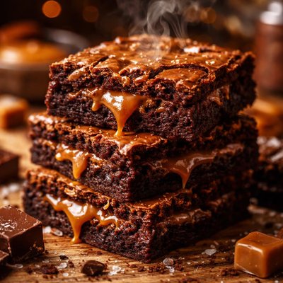 Image of Caramelized Brownies