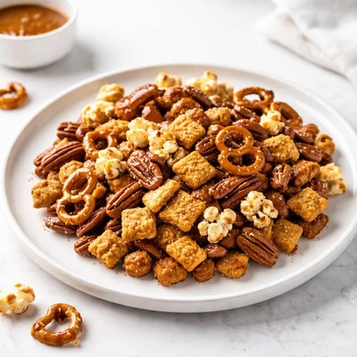 Image of Caramelized Crispy Snack Mix