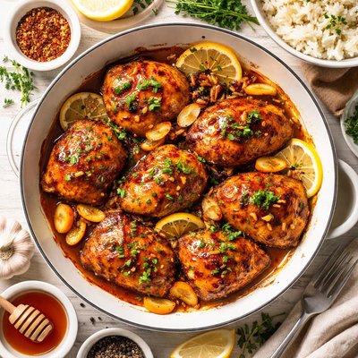 Image of Caramelized Garlic Chicken